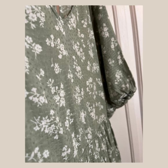 Oversized Floral Bohme Dress - Picture 3 of 4
